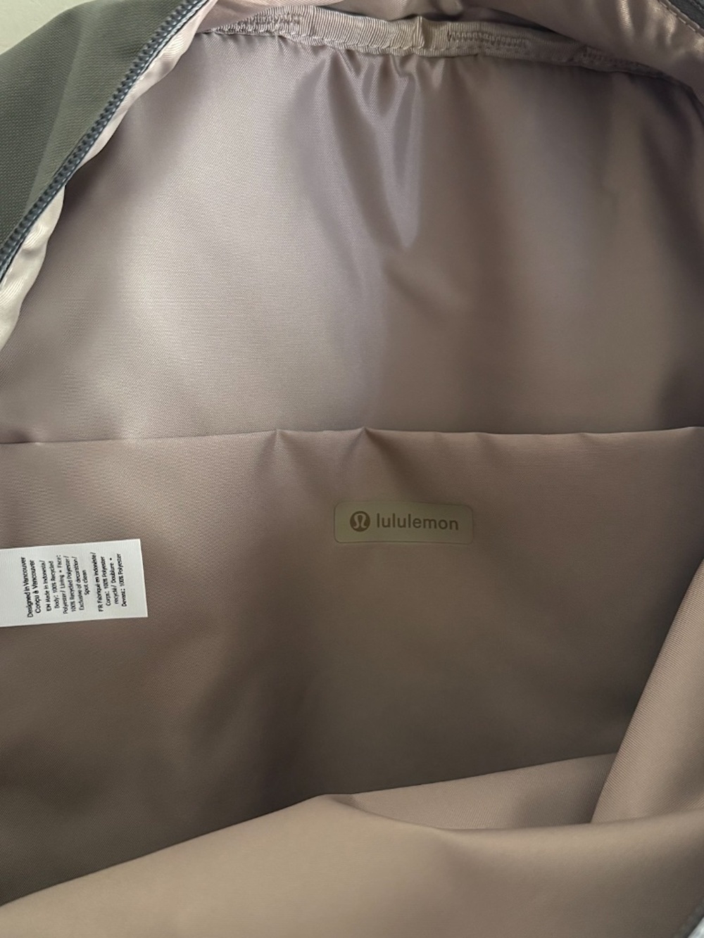 LULULEMON EVERYWHERE BACKPACK TECH CANVAS 22L NWT - Picture 3 of 4